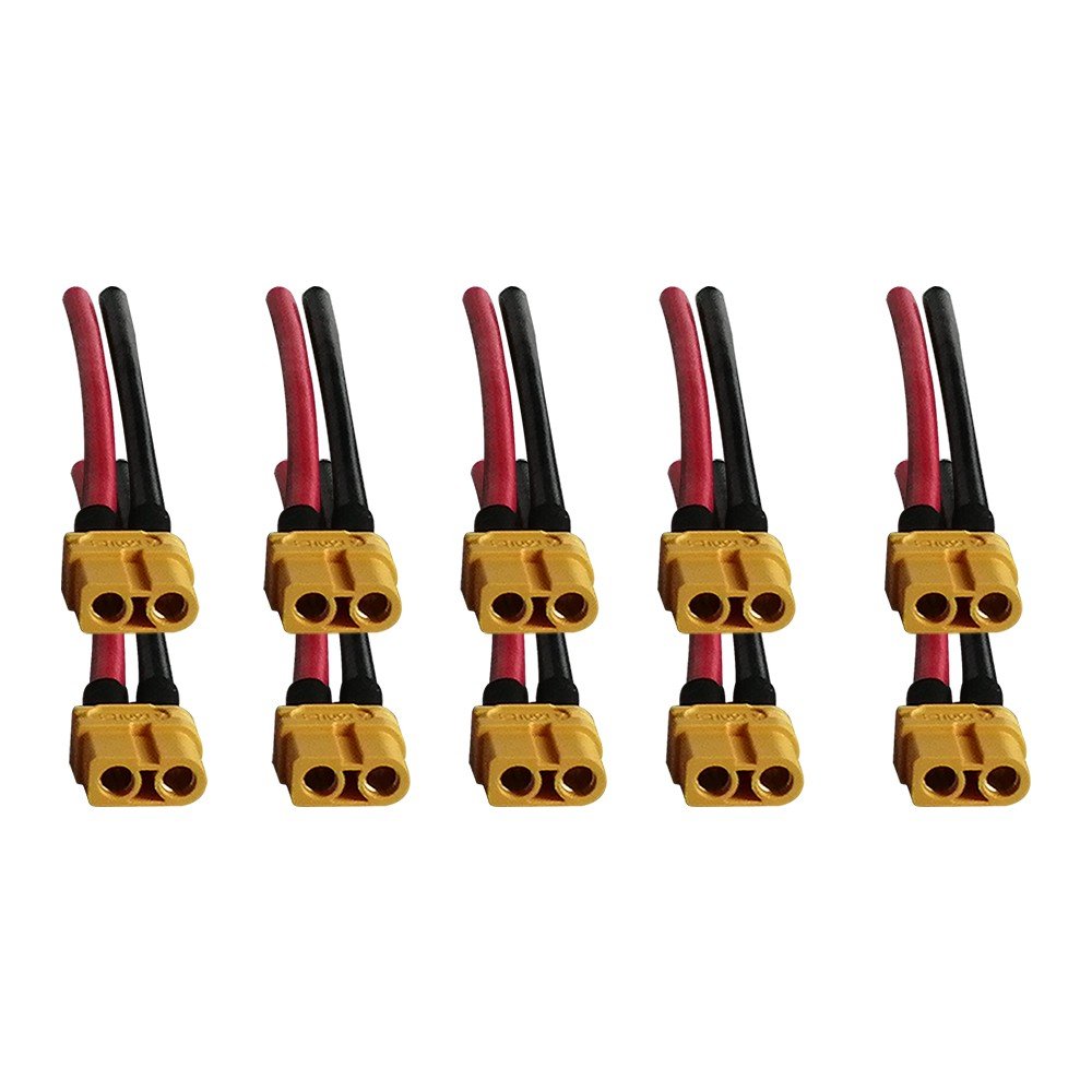 Câble Connecteur XT60 Femelle avec Câble 10 cm X10 pcs pour Trottinette Électrique - Weebot