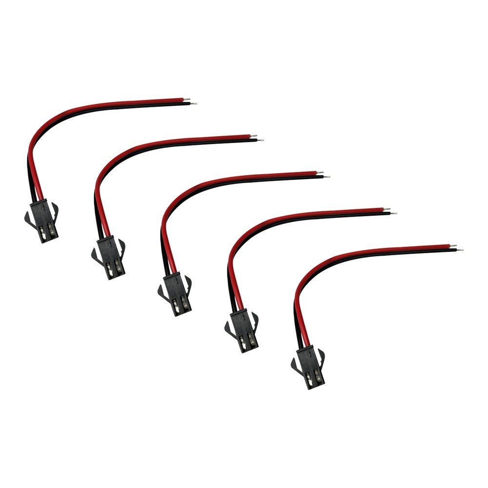 Câble Connecteur Prise JST 2 Pins Femelle x5 pcs pour Trottinette Électrique - Weebot