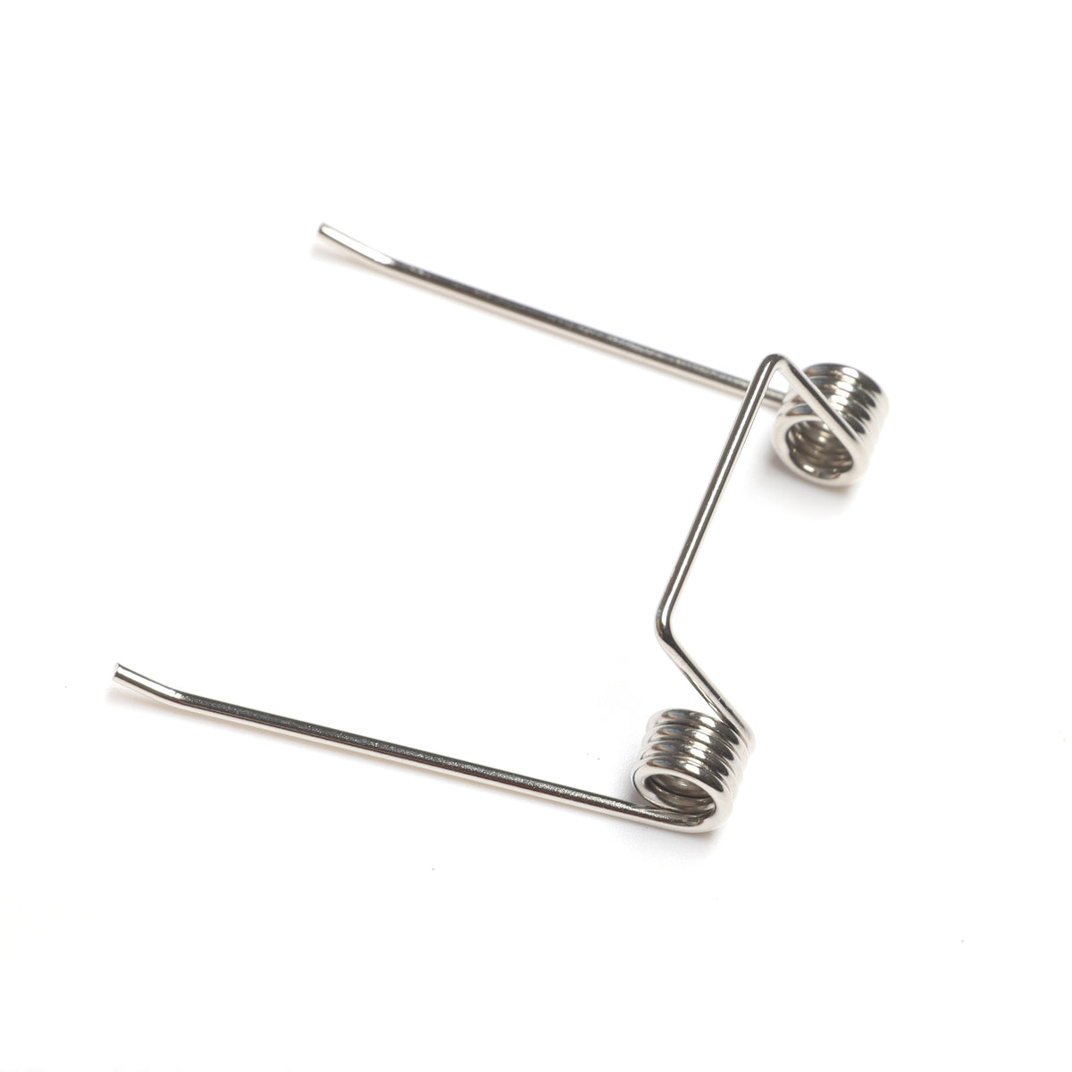 Ressort de torsion métallique pour pédale d'accélérateur de Dualtron Sonic N sur fond blanc