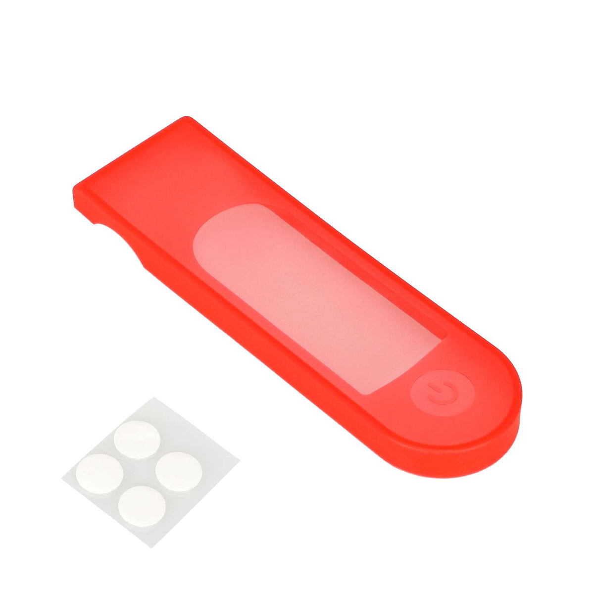 Protection d'Écran en Silicone Étanche avec Adhésif Rouge
