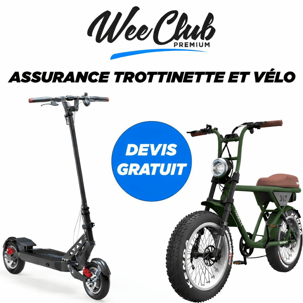 Assurance Trottinette Electrique Et EDPM - Weeclub Premium ( Devis gratuit) - Weebot