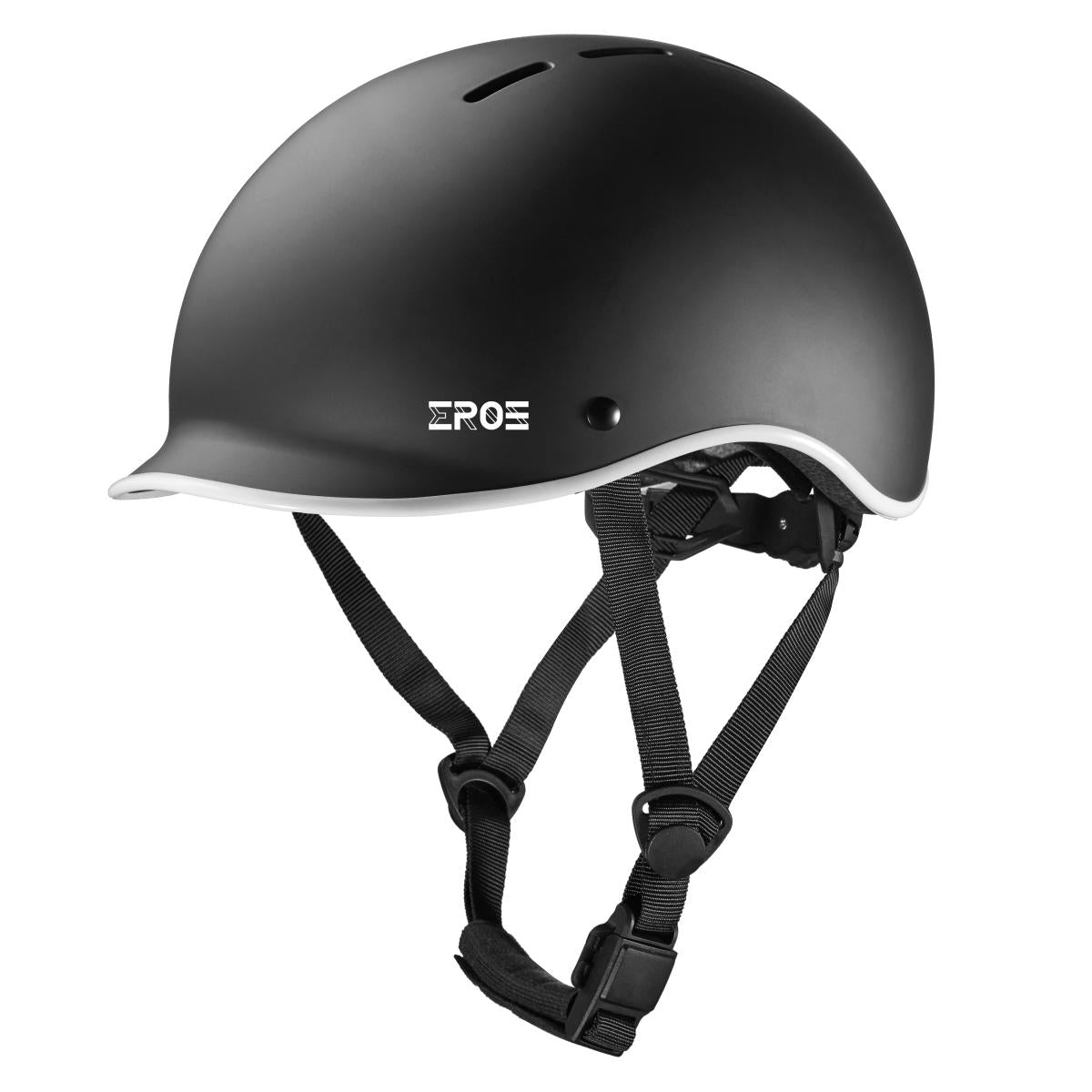 Casque Eroz Vintage Collection pour Trottinette Electrique et Vélo (Bleu/Noir) - Weebot