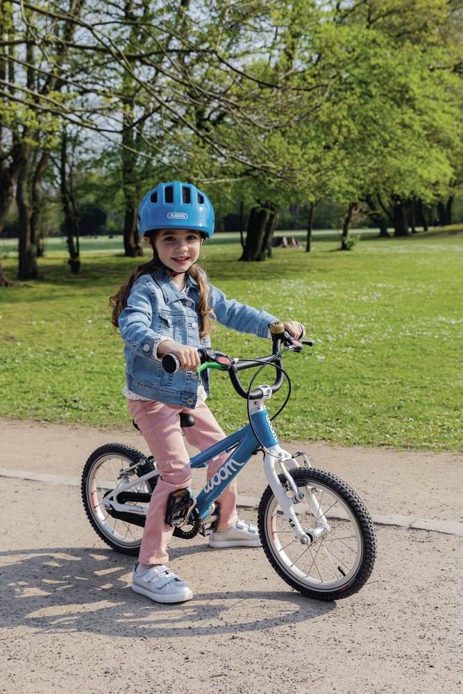Casque enfant Abus SMILEY 3.0 SHINY BLUE - Weebot