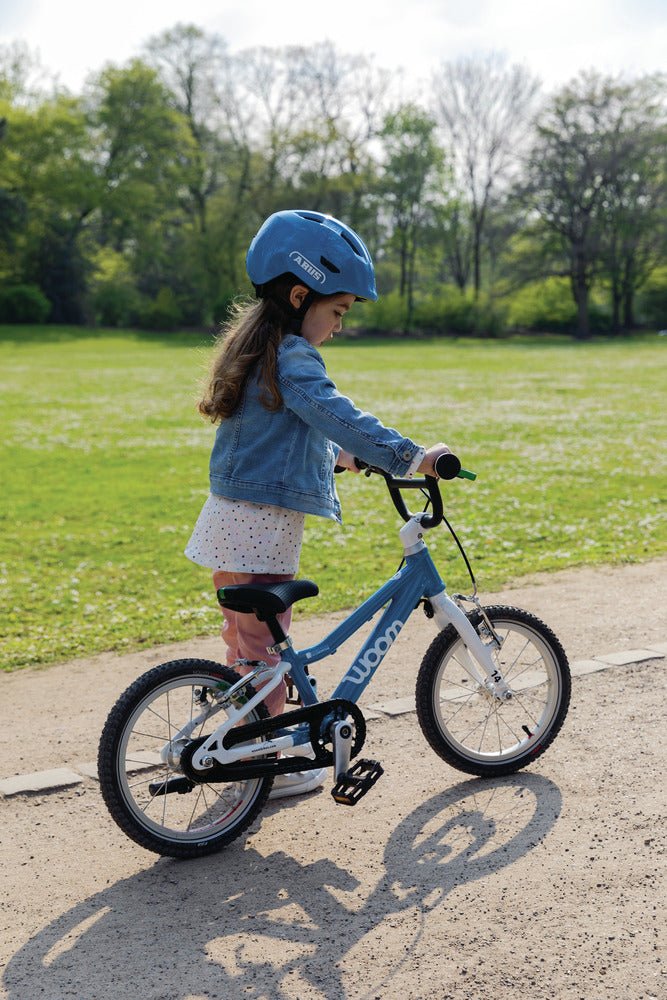 Casque enfant Abus SMILEY 3.0 SHINY BLUE - Weebot