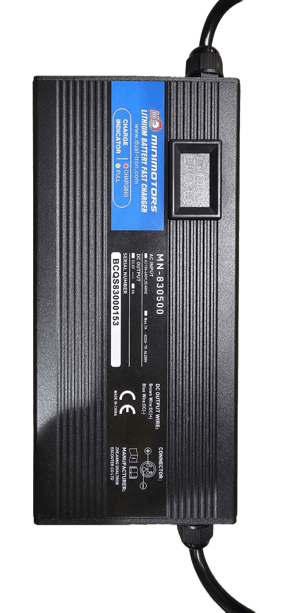 Chargeur Rapide 5A Officiel Minimotors pour Batterie 72V de Trottinette Électrique (LP16-3) - Weebot