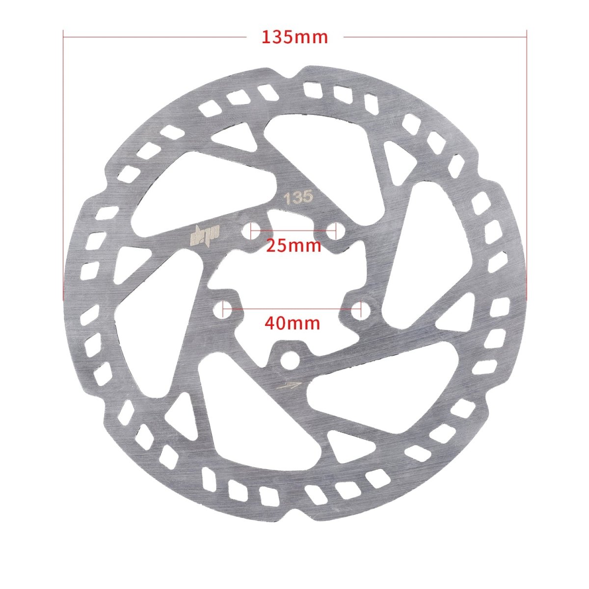 Disque de frein 135 mm avec 5 trous Pour Trottinette Électrique - Weebot