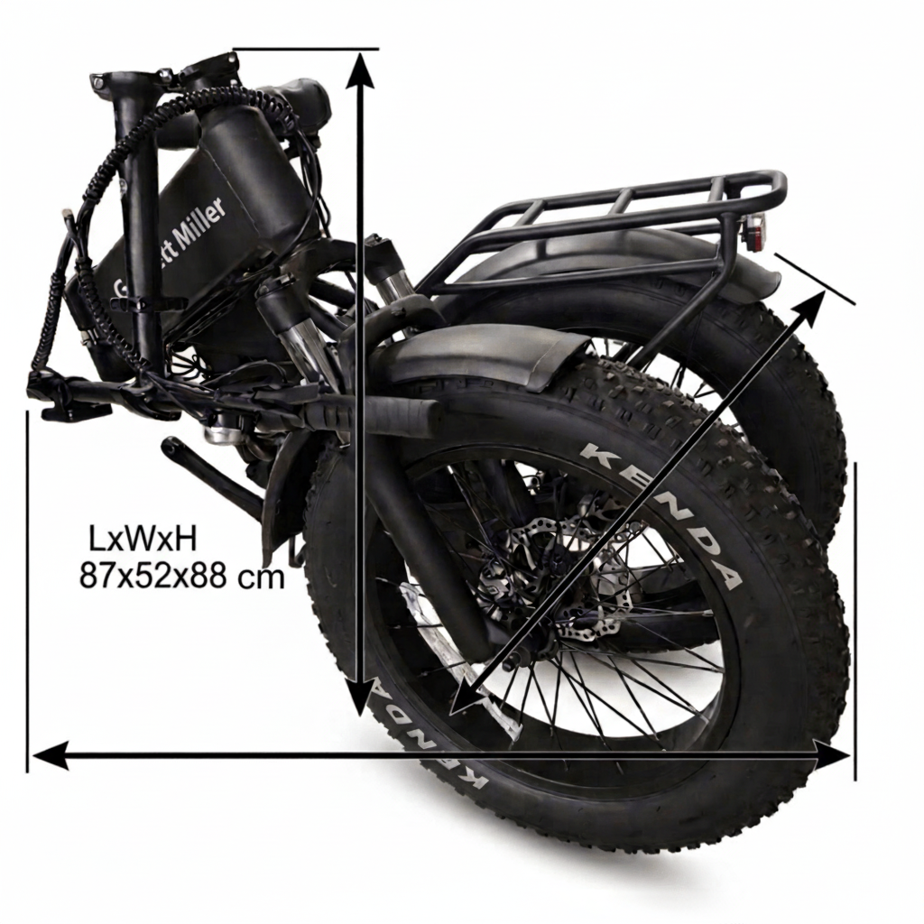 Vélo Électrique Pliant Cargo Garrett Miller Horizon - Weebot