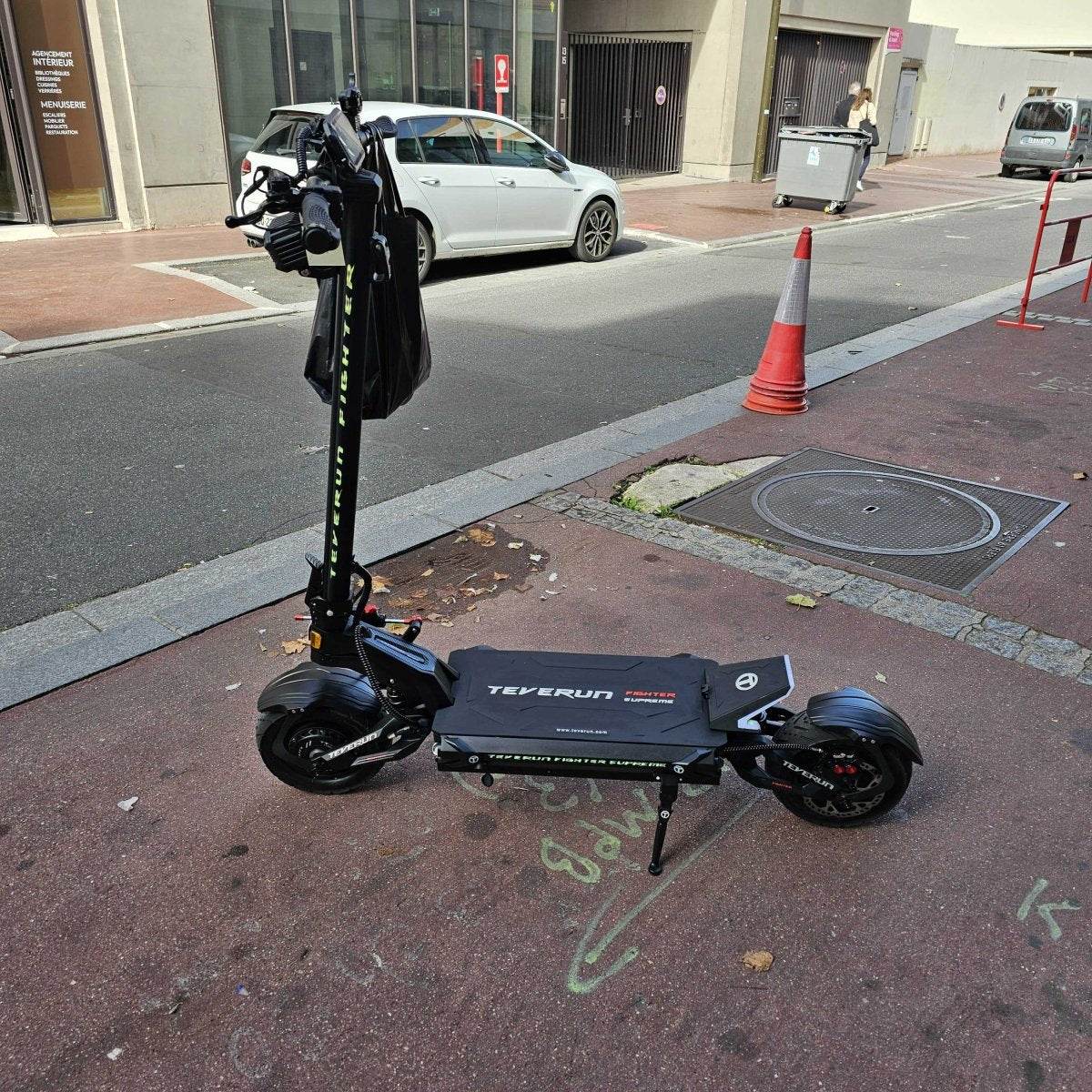 Trottinette Électrique Occasion Teverun Fighter Supreme Plus : Reconditionnée - Weebot