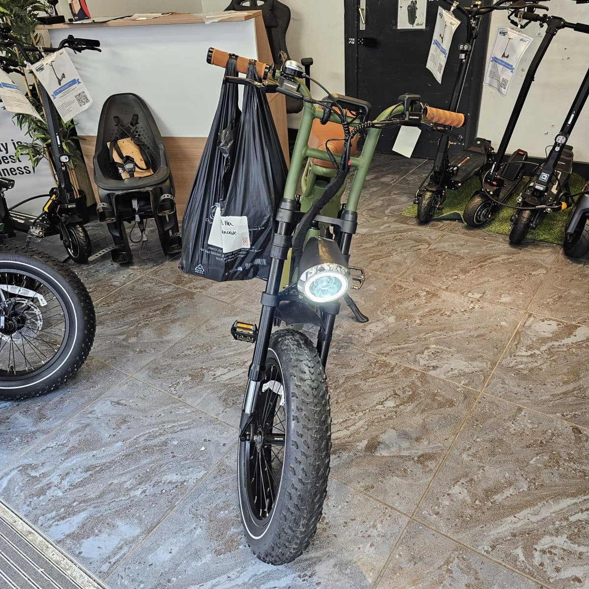 Vélo Électrique Occasion Biplace Cargo Garrett Miller City : Reconditionné - Weebot