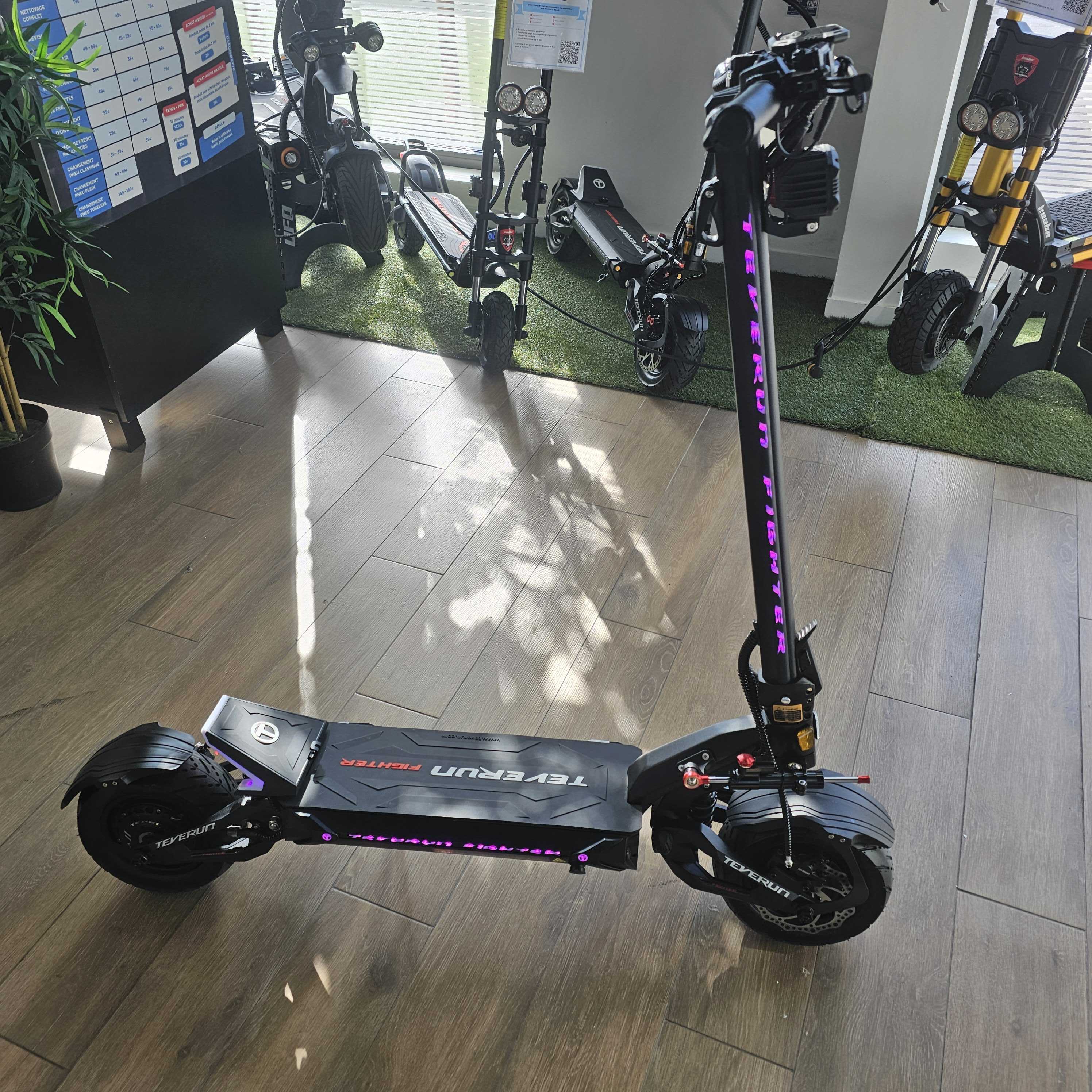 Trottinette Électrique Occasion Teverun Fighter 11 : Reconditionné