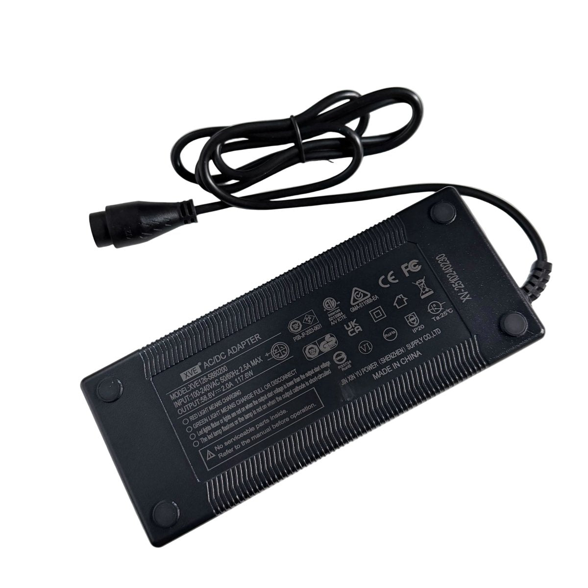 Chargeur Standard pour Batterie 52V - 2Ah pour LANGFEITE GT2 mini