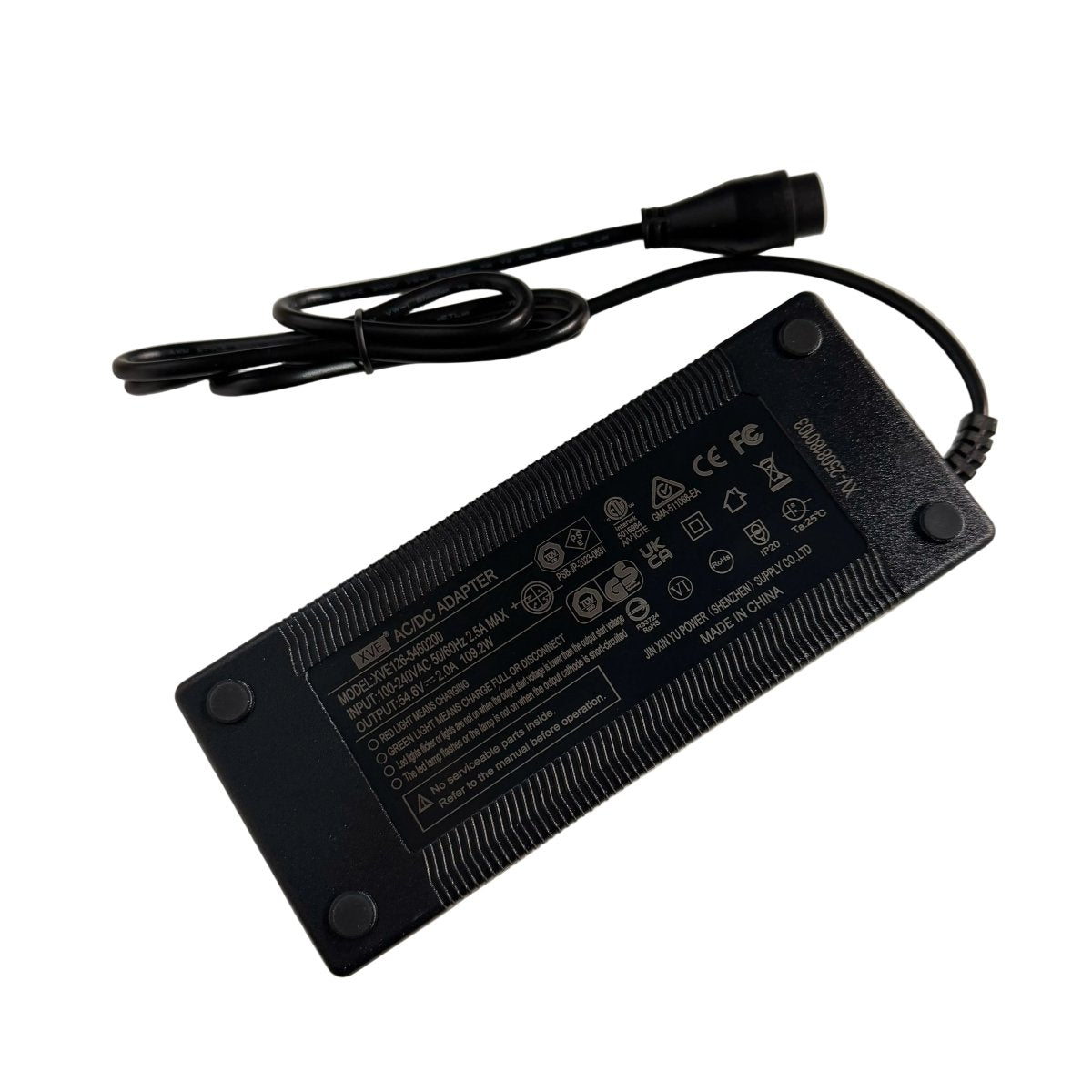 Chargeur Standard pour Batterie 48V - 2Ah pour LANGFEITE Coupé - Weebot