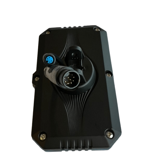 Kit Afficheur EY4 (Bluetooth) avec Câble et Gâchette pour Trottinette Electrique Dualtron Minimotors Jusqu'à 72V - Nouvelle Connectique Bleu - Weebot