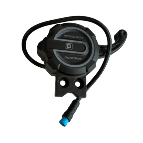 Kit Afficheur EY4 (Bluetooth) avec Câble et Gâchette pour Trottinette Electrique Dualtron Minimotors Jusqu'à 72V - Nouvelle Connectique Bleu - Weebot