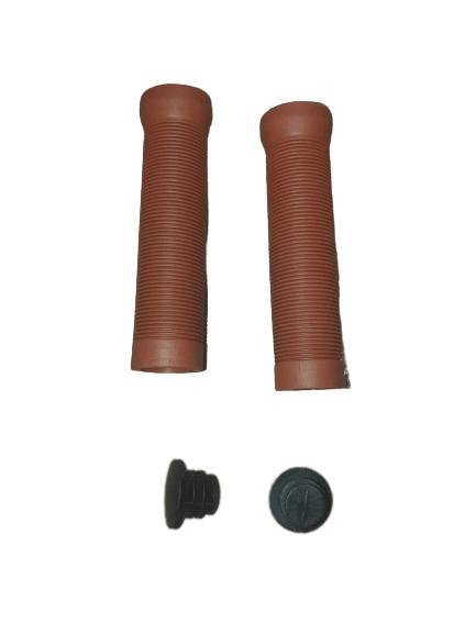 Paire Poignée Marron pour Vélo Electrique Fatbike Garrett Miller Z - Weebot