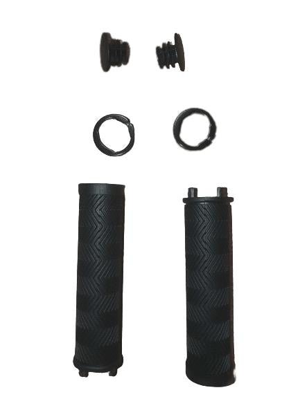 Paire Poignée Noir pour Vélo Electrique Fatbike Garrett Miller X - Weebot