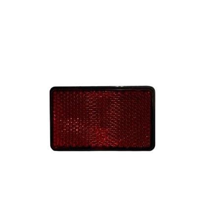 Réflecteur Arrière Rectangulaire Rouge pour Vélo Electrique Garrett Miller - Weebot