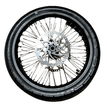 Roue Avant Complète 70/90 - 17 pour Moto Électrique (Avec Disque 203mm) - Weebot