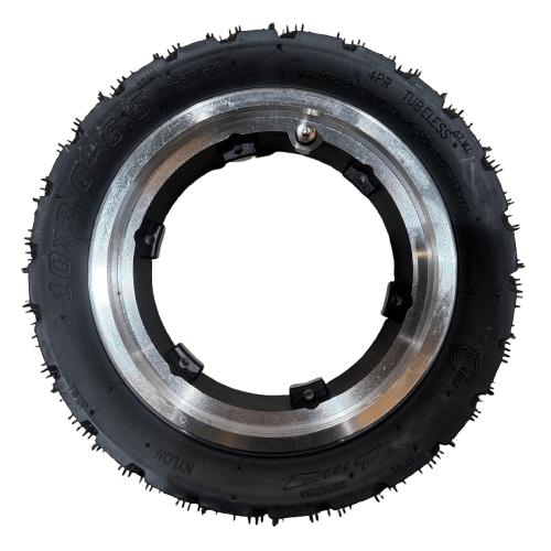 Roue Avant Complète Pour Scooter électrique Razor - Taille 200 X 50, Prête à Monter, Neuve