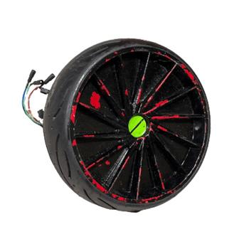 Roue Moteur Complet Noir 8,5 Pouces pour HoverBoard Kiwane Xr - Weebot