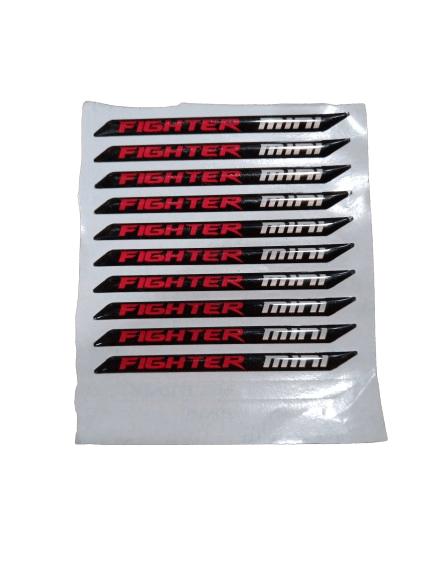 Sticker Bras Oscillant Gauche pour Trottinette Electrique Fighter Mini - Teverun - Weebot