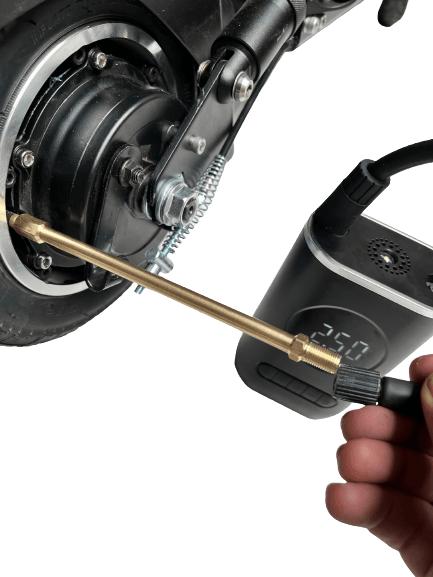 Prolongateur de Valve (15 cm) avec démonte Obus pour Valve Chambre à Air et Pneus - Weebot