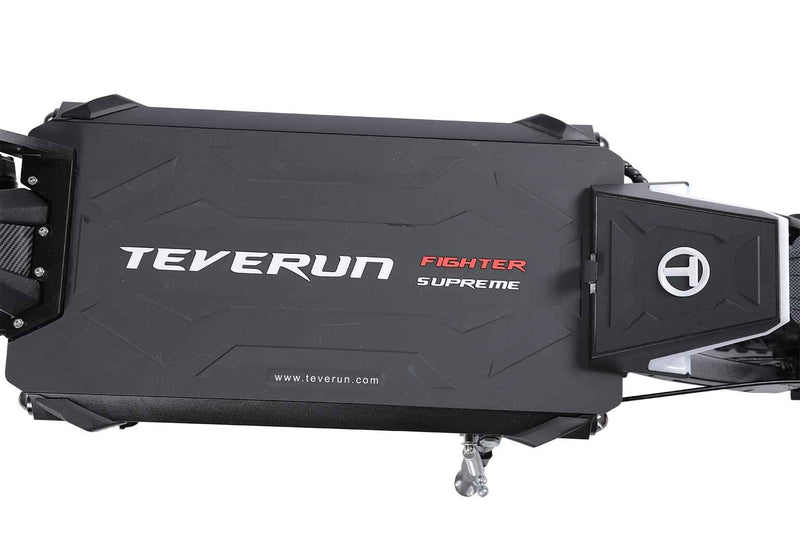Trottinette électrique Teverun Fighter Suprem avec plateau
