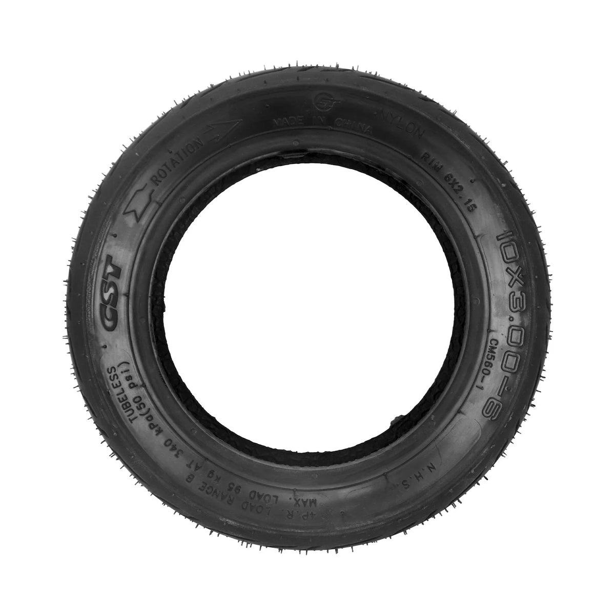 Pneu Tubeless CST 10 Pouces (10x3-6) Auto-Réparant avec Gel Anti-Crevaison, vue 4