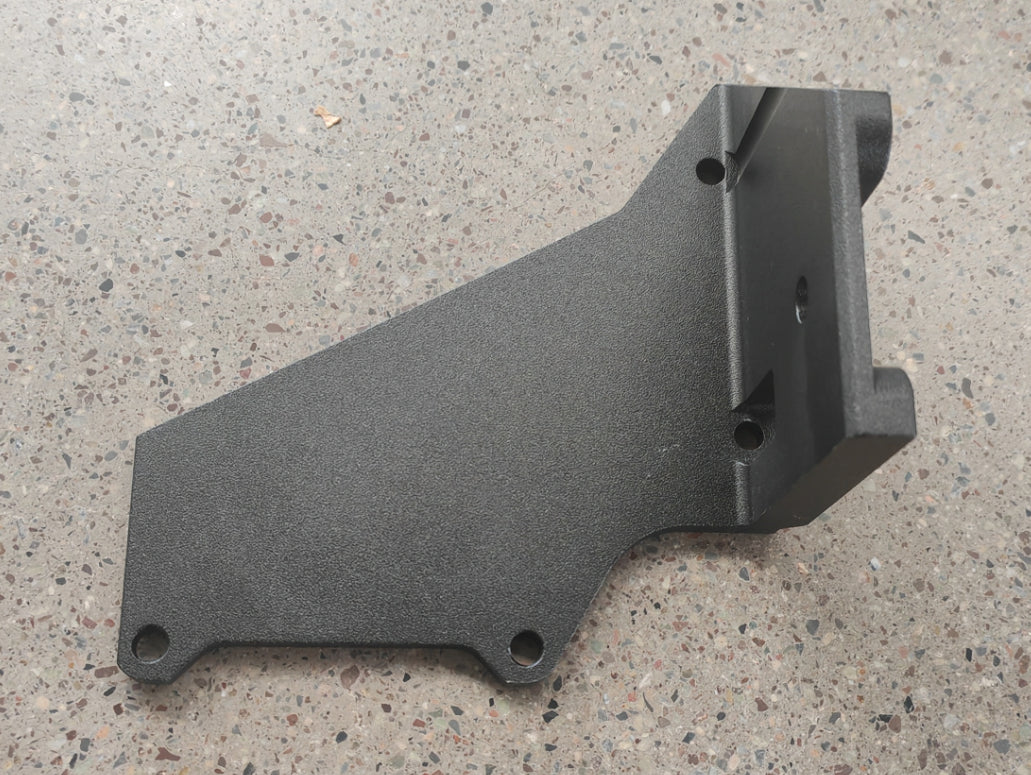 Support de selle gauche noir métallique de trottinette électrique Dualtron X