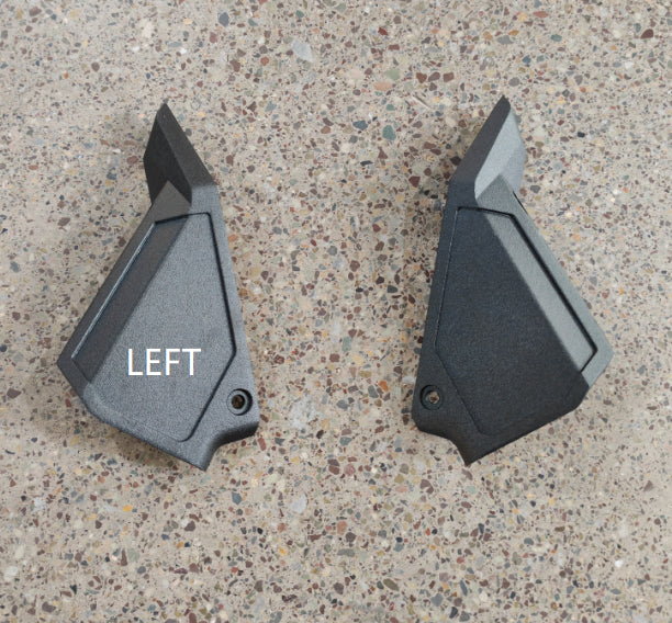Cache cale-pied arrière gauche noir pour trottinette électrique Dualtron Sonic Alien
