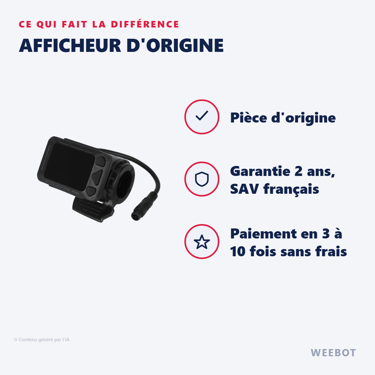 Afficheur d'Origine : les points forts