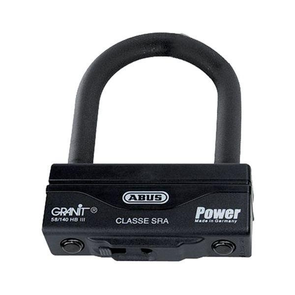 Anti Vol en U avec Chaine ABUS Granit 58/140 HB III 120cm SRA - Pour Scooter et Moto - Weebot