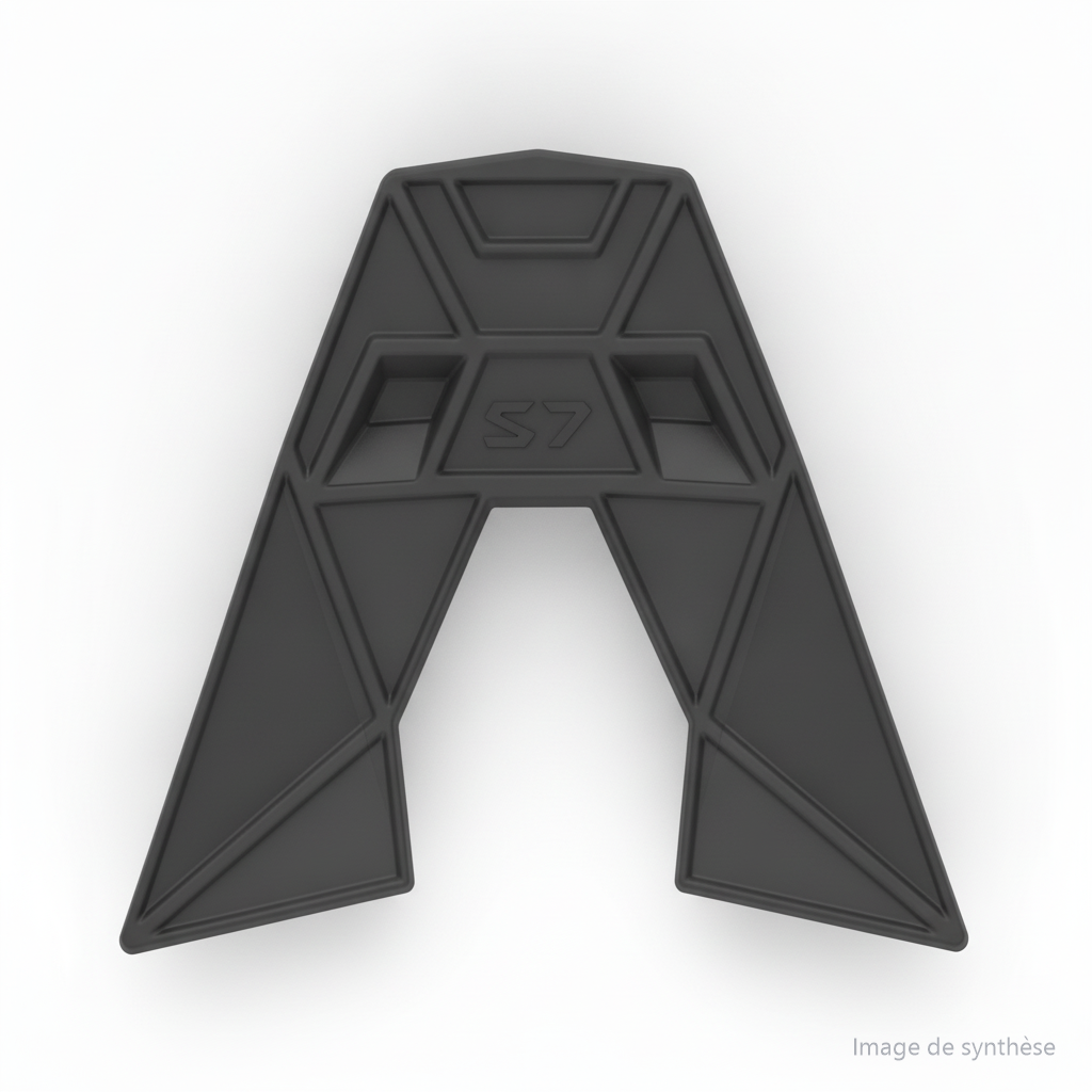 Autocollant d'Aileron Arrière, vue 3