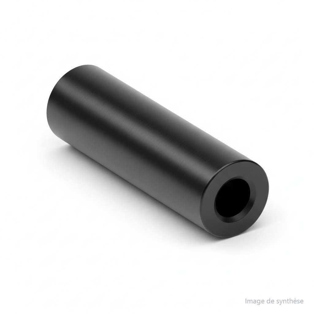Schéma d'un axe de châssis avant cylindrique pour trottinette électrique Dualtron Mini