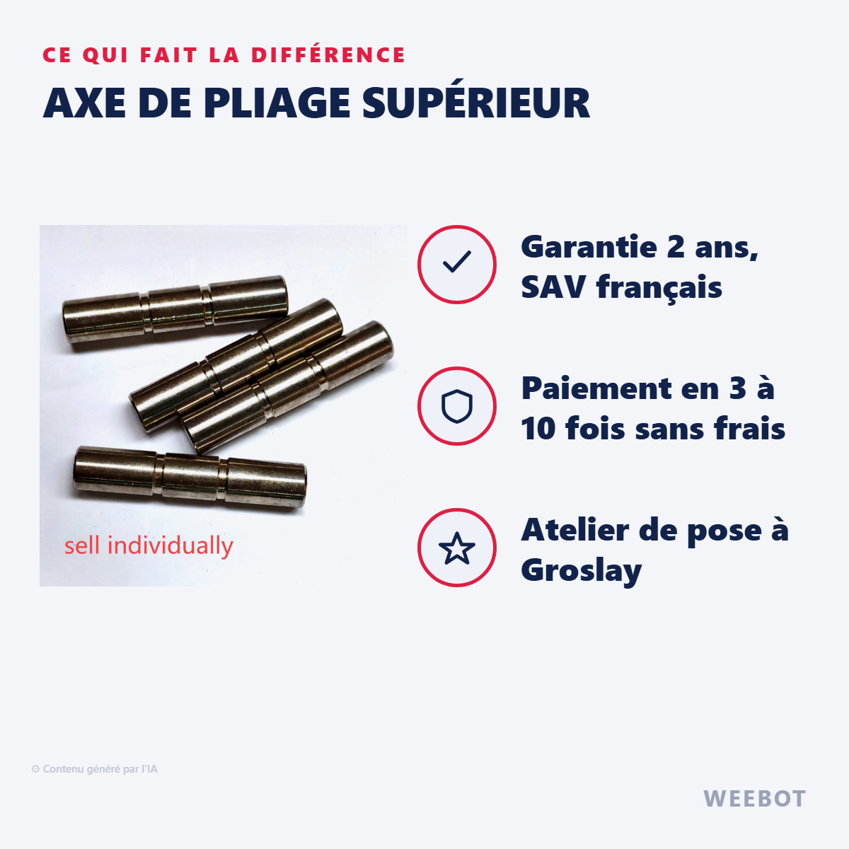 Axe de Pliage Supérieur : les points forts