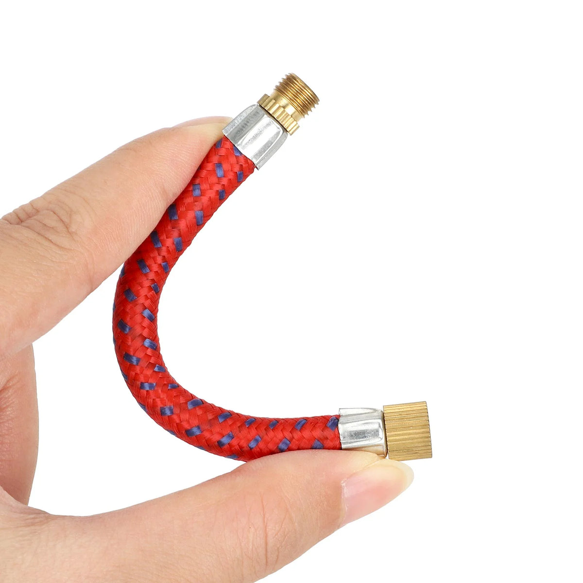 Rallonge de Valve de Gonflage Flexible 10,7 cm Rouge, vue 6