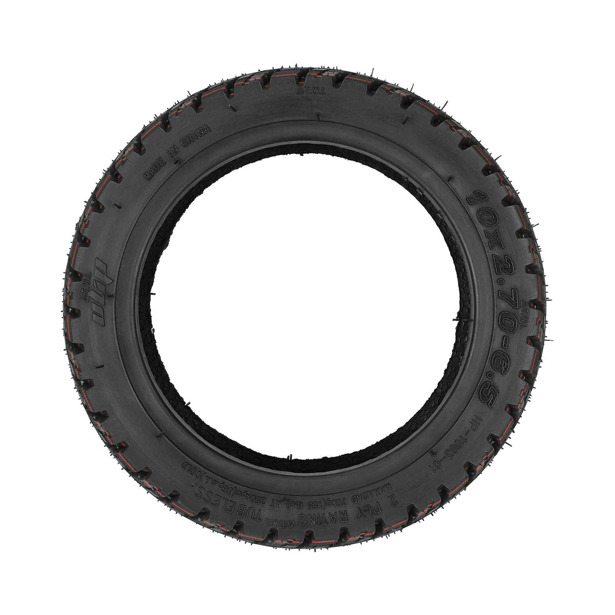 Pneu Tubeless Tout-Terrain 10 Pouces (10x2,70-6,5), vue 4