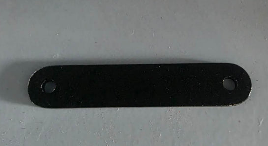 Plaque de fixation de câble noire pour trottinette électrique Dualtron Sonic Alien