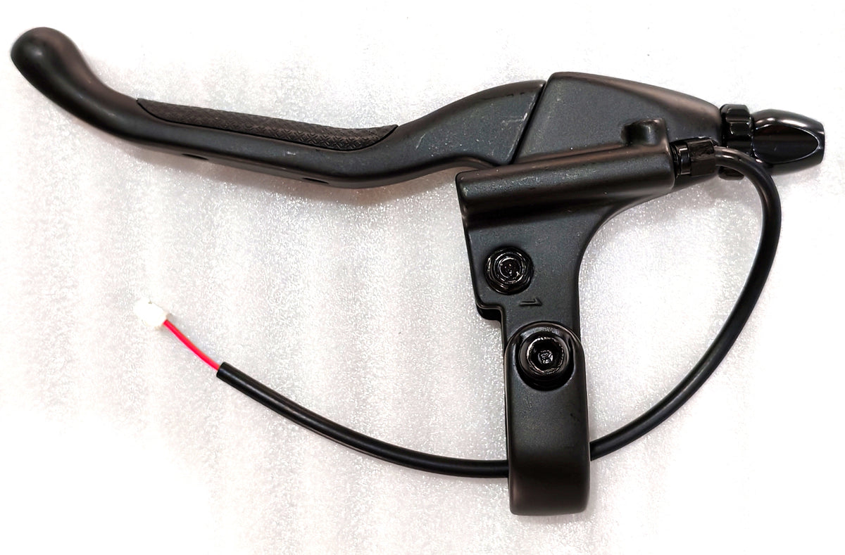 Poignée de frein droite noire avec câble pour trottinette électrique Dualtron Dolphin