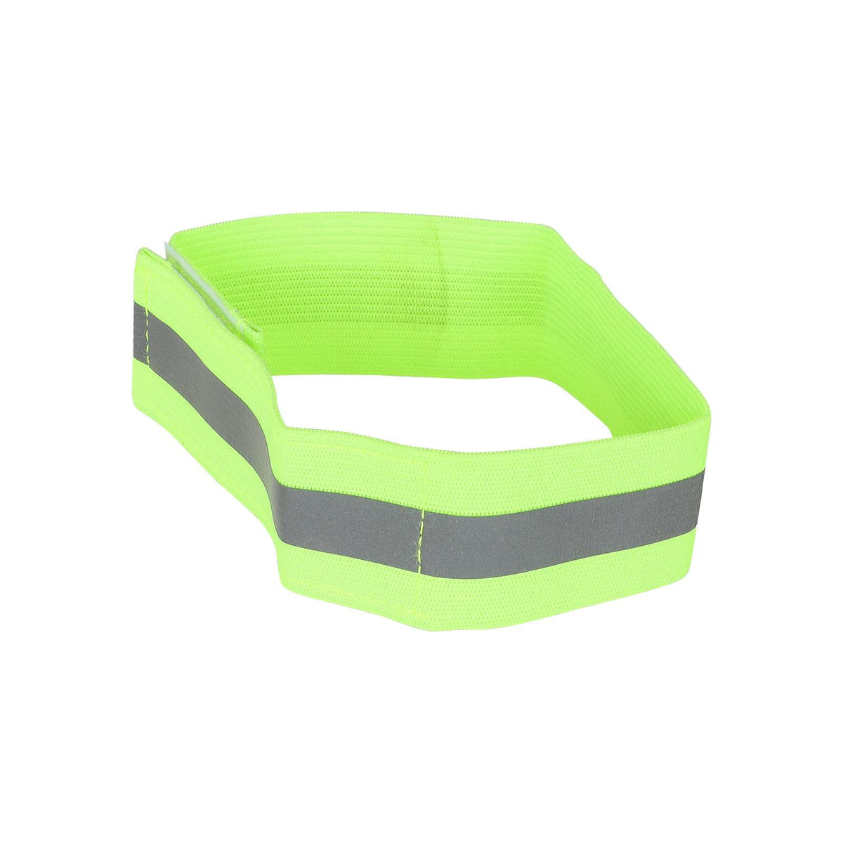 Brassards Réfléchissants Vert Fluo Effet Shaggy, vue 4