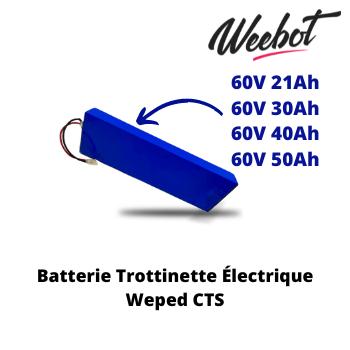 Batterie Trottinette Electrique 60V CTS - Weped (Batterie Uniquement) - Weebot