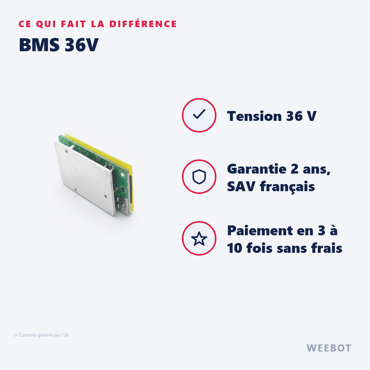 BMS 36V : les points forts