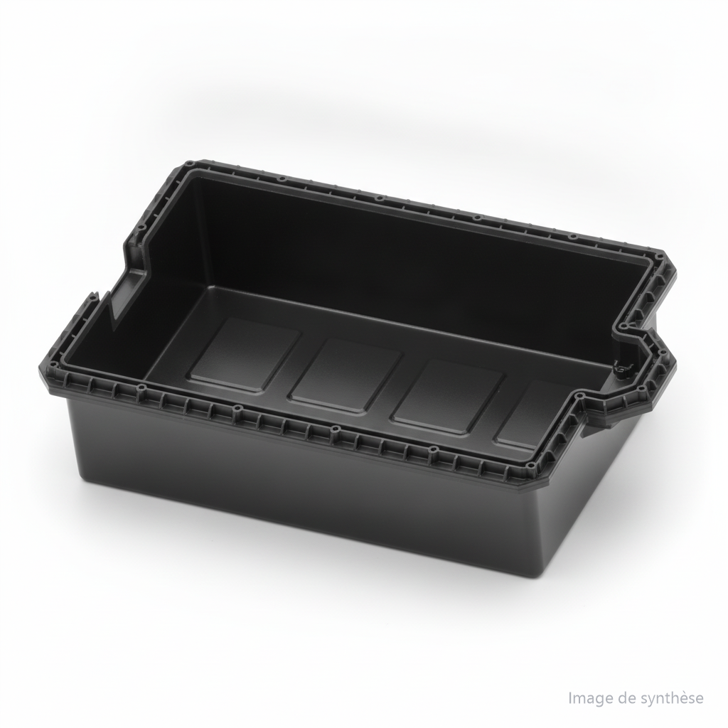 Schéma d'un boîtier de batterie pour trottinette électrique Rovoron R7