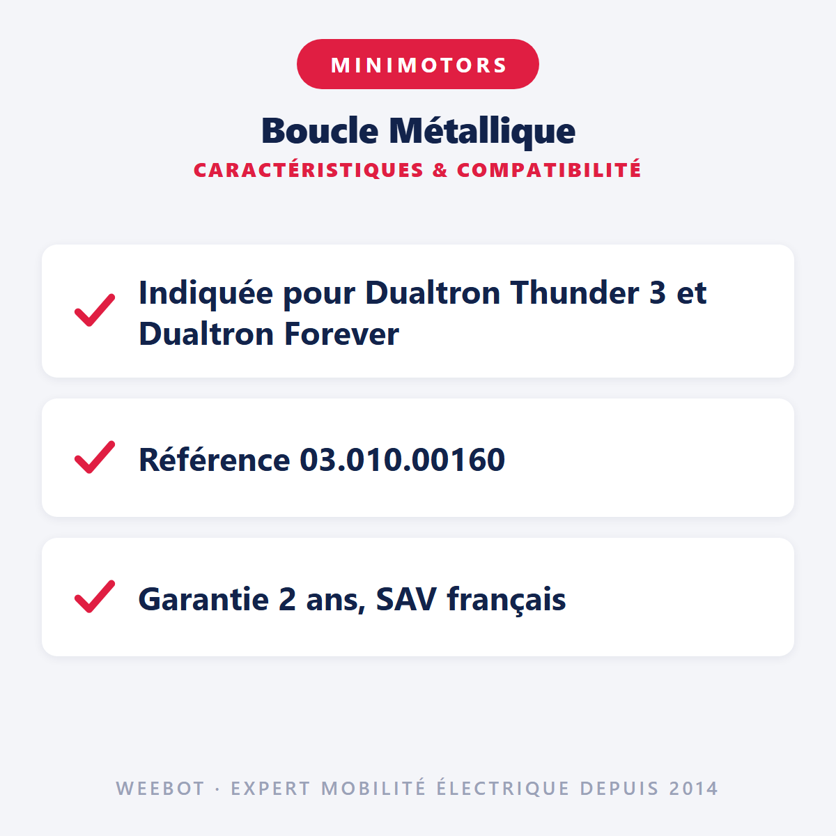Boucle Métallique : caractéristiques et compatibilité