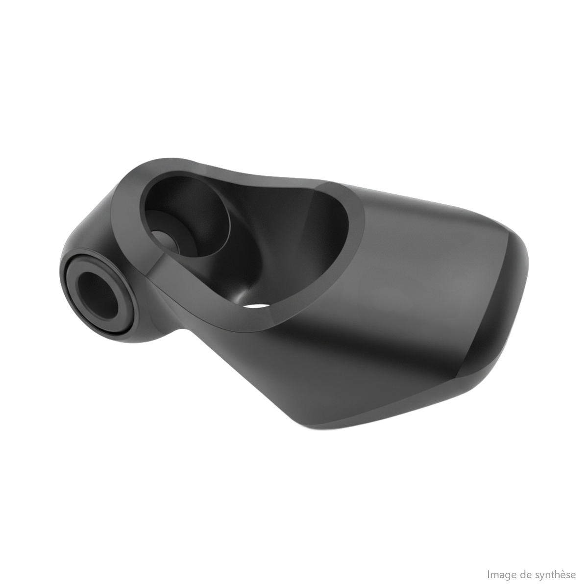 Schéma en vue tridimensionnelle d'un bras de suspension arrière pour trottinette électrique Dualtron Mini