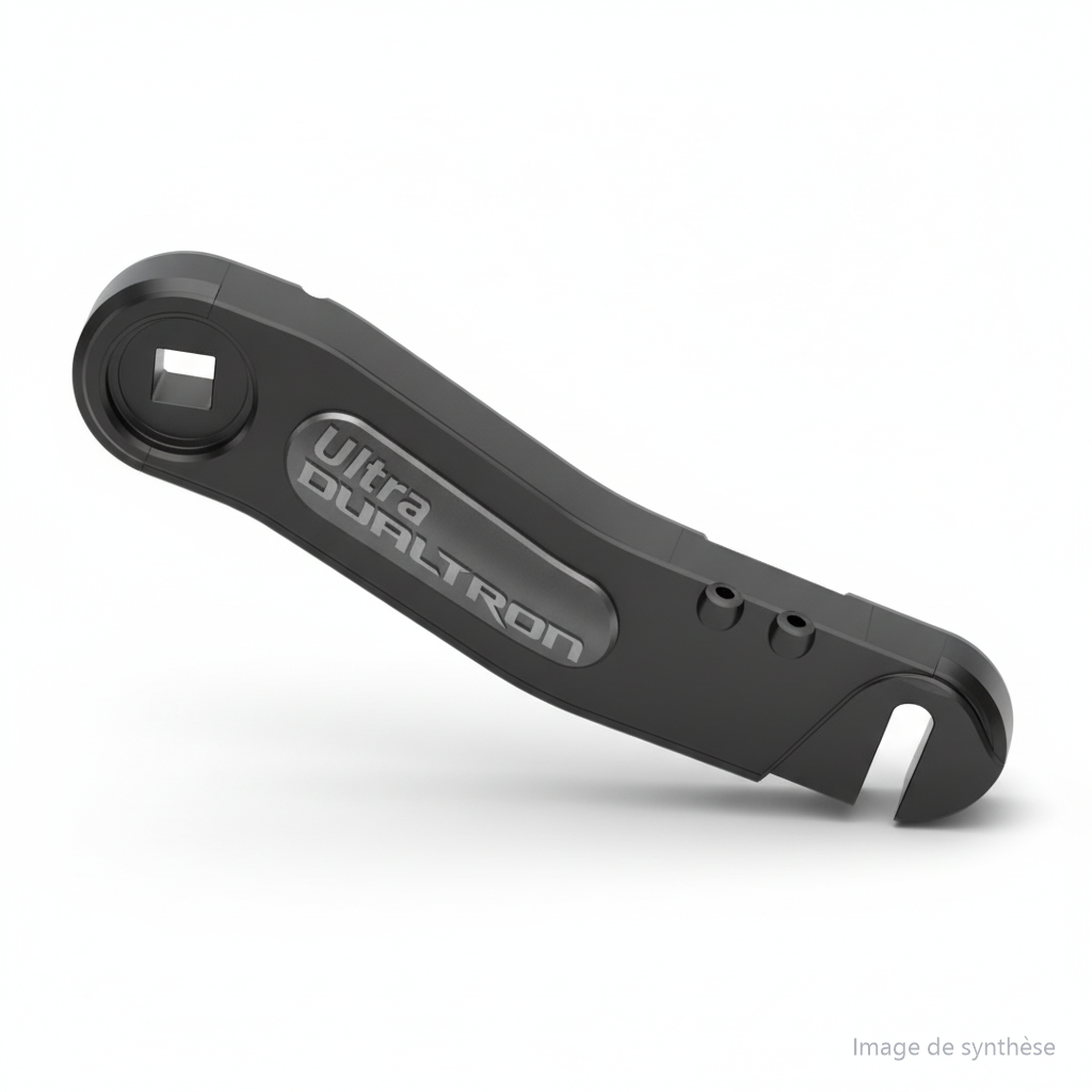 Schéma d'un bras de suspension avant droit pour trottinette Dualtron Ultra