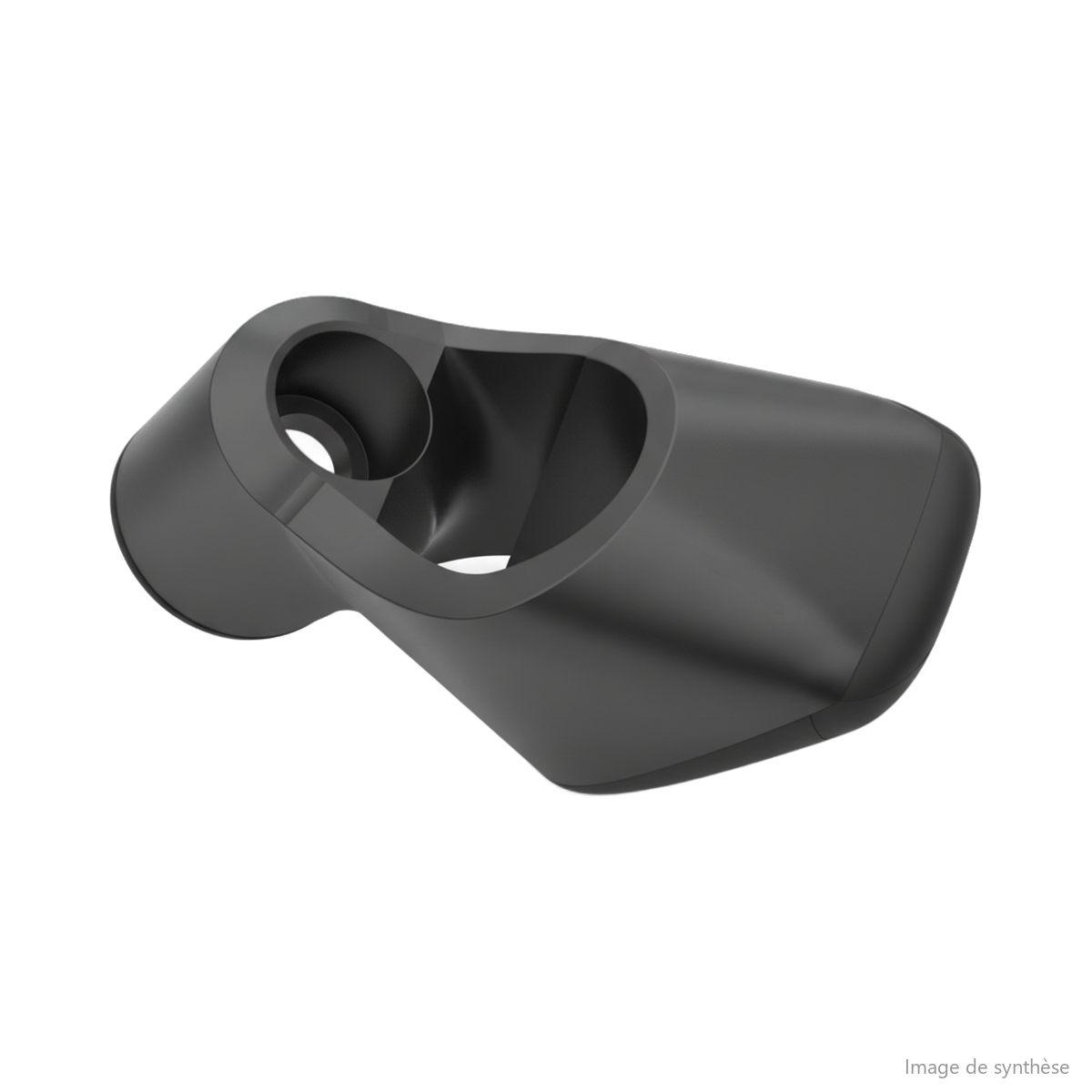 Schéma d'un bras de suspension avant pour trottinette électrique Dualtron Mini