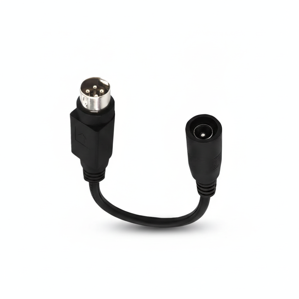 Câble Adaptateur DC2.1 4 Broches 15 cm - Pas Cher