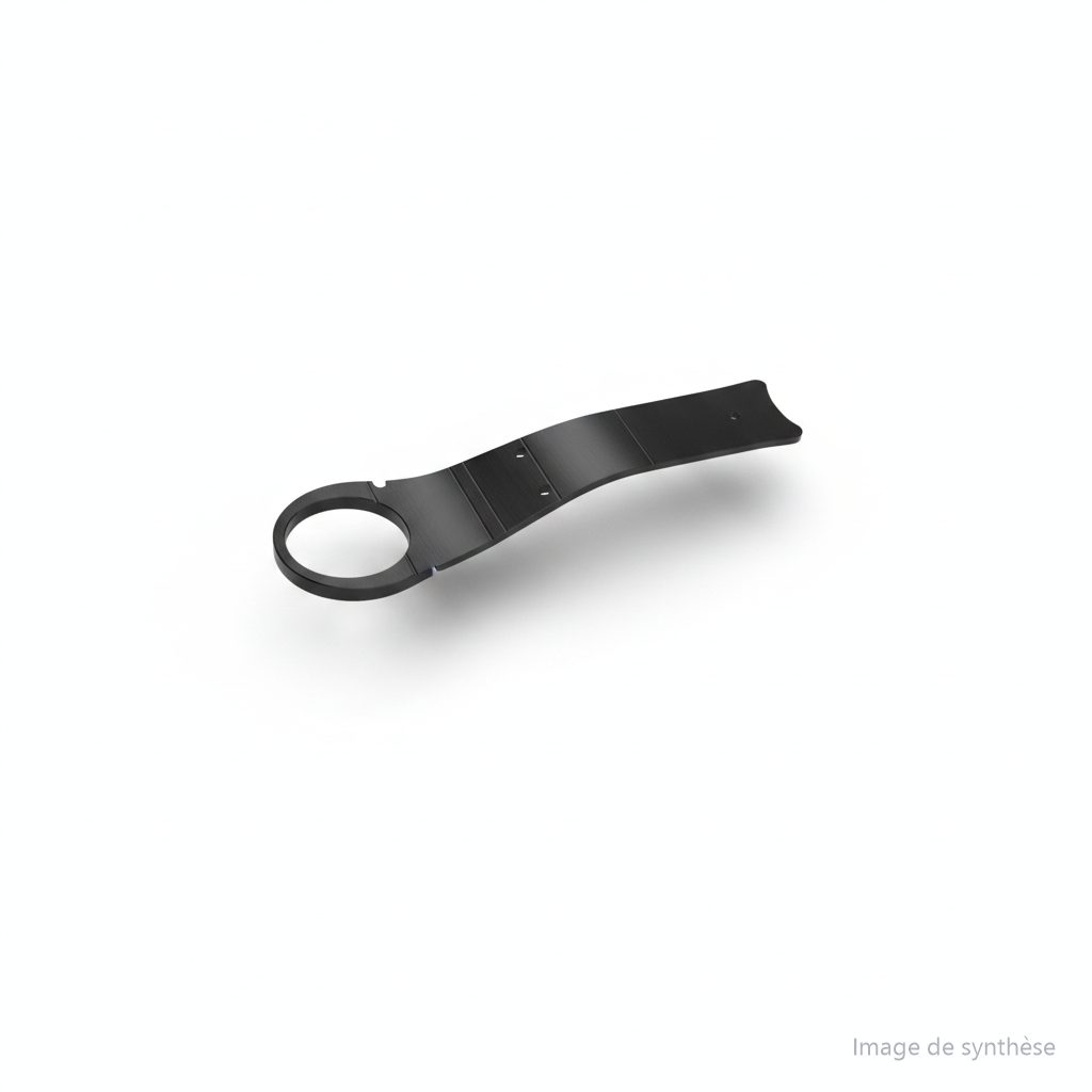 Modélisation 3D du cache garde-boue de bras oscillant avant droit