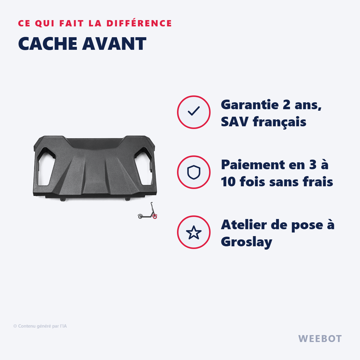 Cache Avant : les points forts